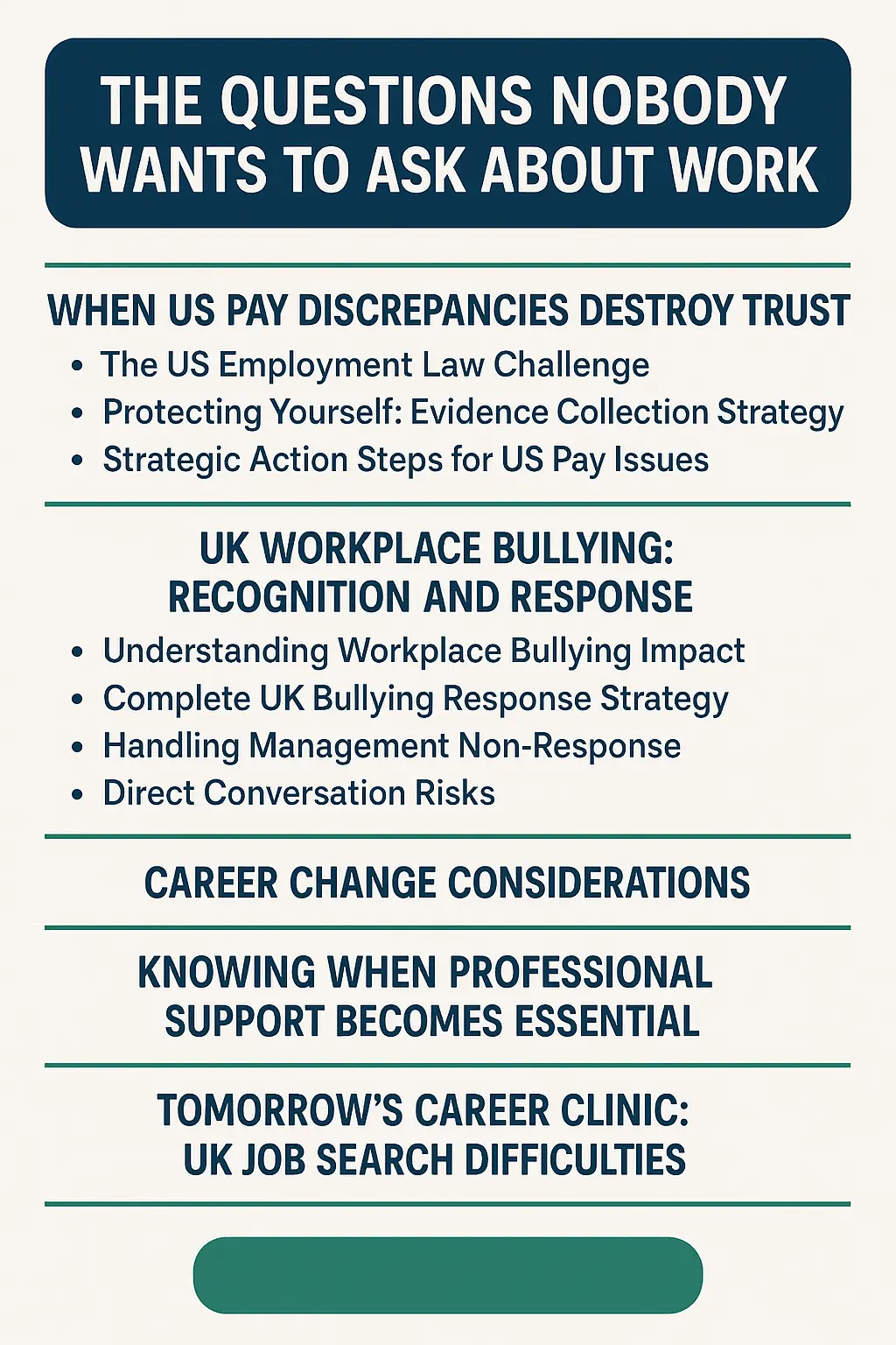 workplace issues infographic